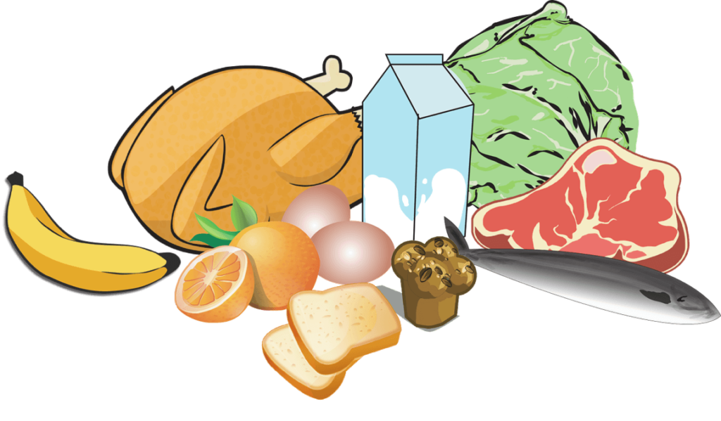 Food for Shinier Hair