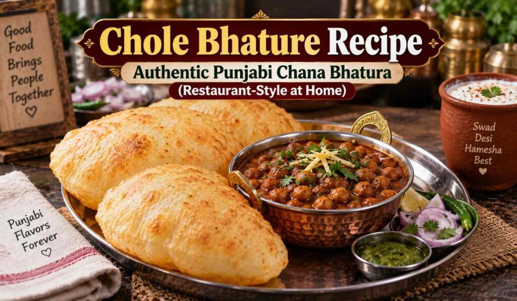 Chole Bhature Recipe