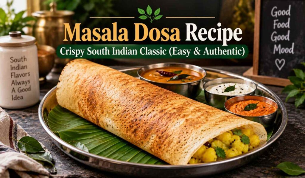Masala Dosa Recipe