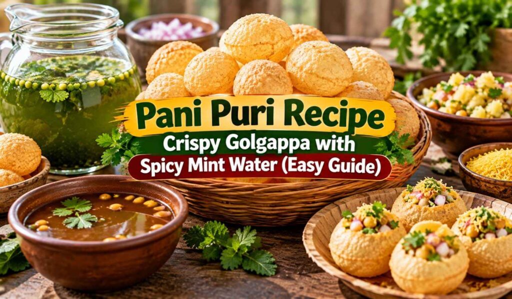 Pani Puri Golgappa Recipe